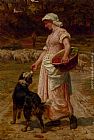 Famous Love Paintings - Love Me, Love My Dog